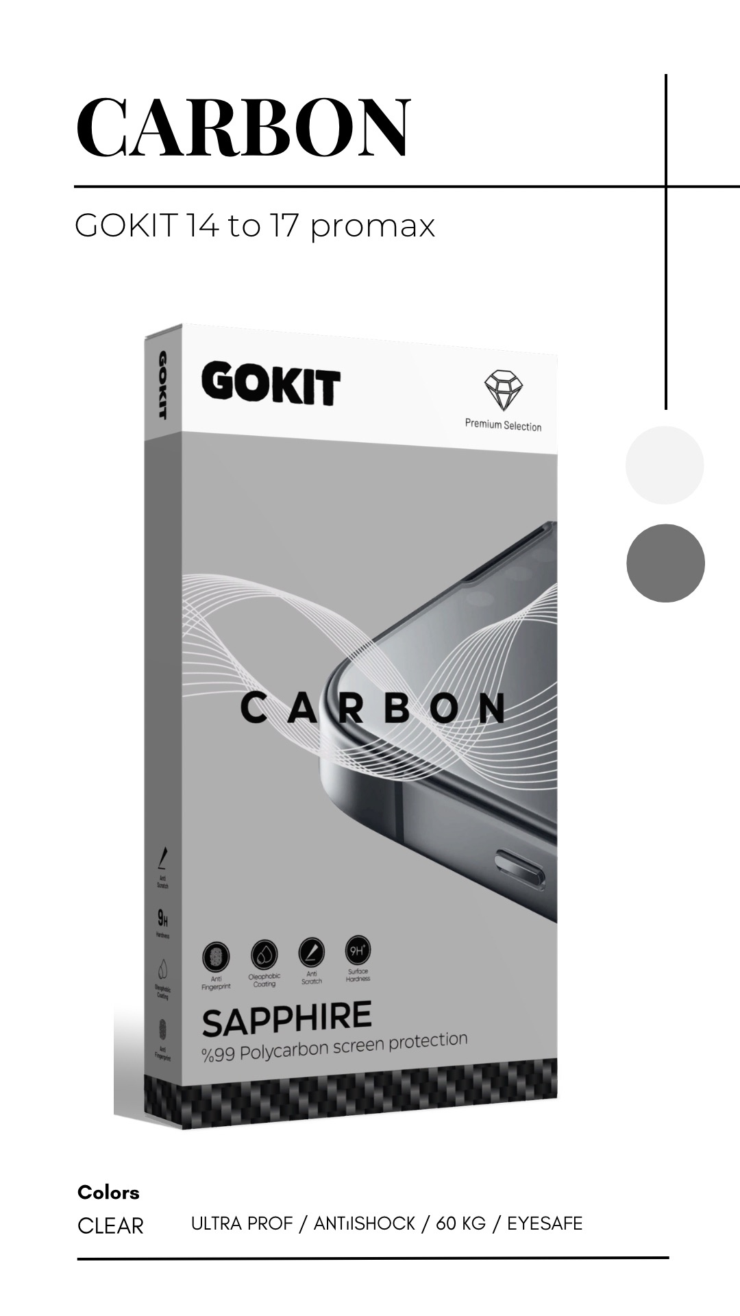 CARBON Ekran Koruyucu